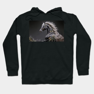 Black Horse Running Standard Mug Hoodie